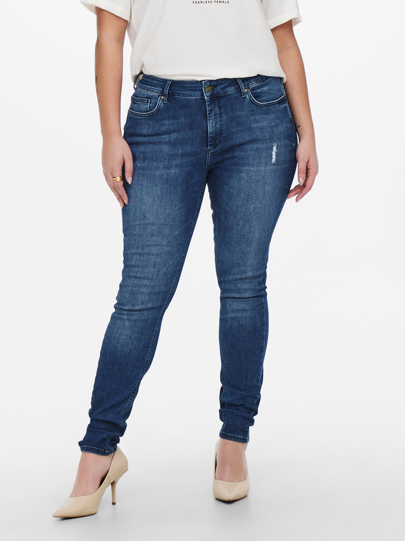 CARWILLY "32 Jeans SKINNY Medium Blue Denim