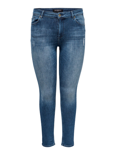CARWILLY "32 Jeans SKINNY Medium Blue Denim