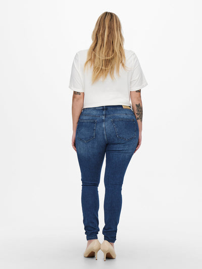 CARWILLY "32 Jeans SKINNY Medium Blue Denim