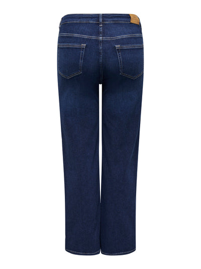 CARWILLY "32 Jeans Wide Dark Blue Denim