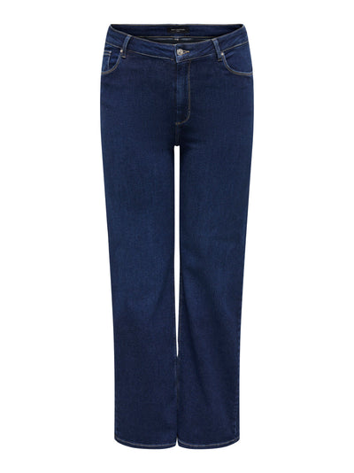 CARWILLY "32 Jeans Wide Dark Blue Denim