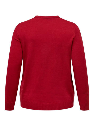 CARXMAS Pullover Rensdyr Rød