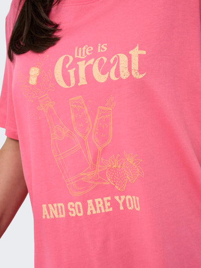 CARRASE T-Shirt Pink