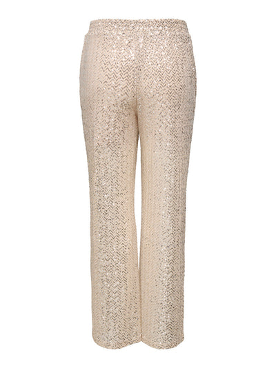 CARVIVIANA Bukser Pailetter Champagne