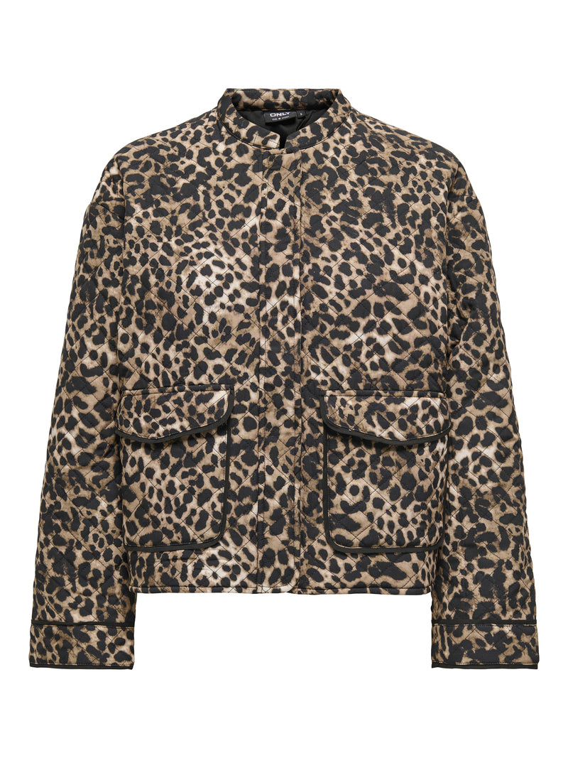 CARHALLIE QUILTED Jakke Leopard