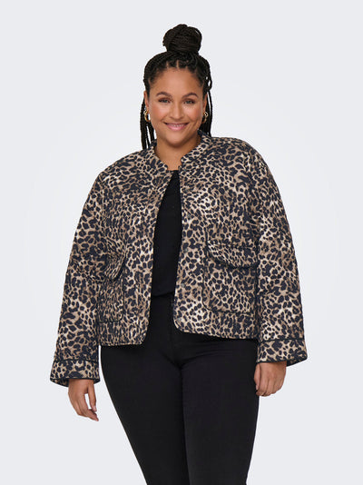 CARHALLIE QUILTED Jakke Leopard