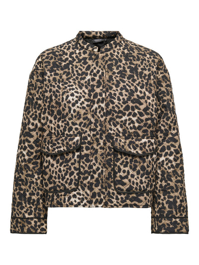 CARHALLIE QUILTED Jakke Leopard