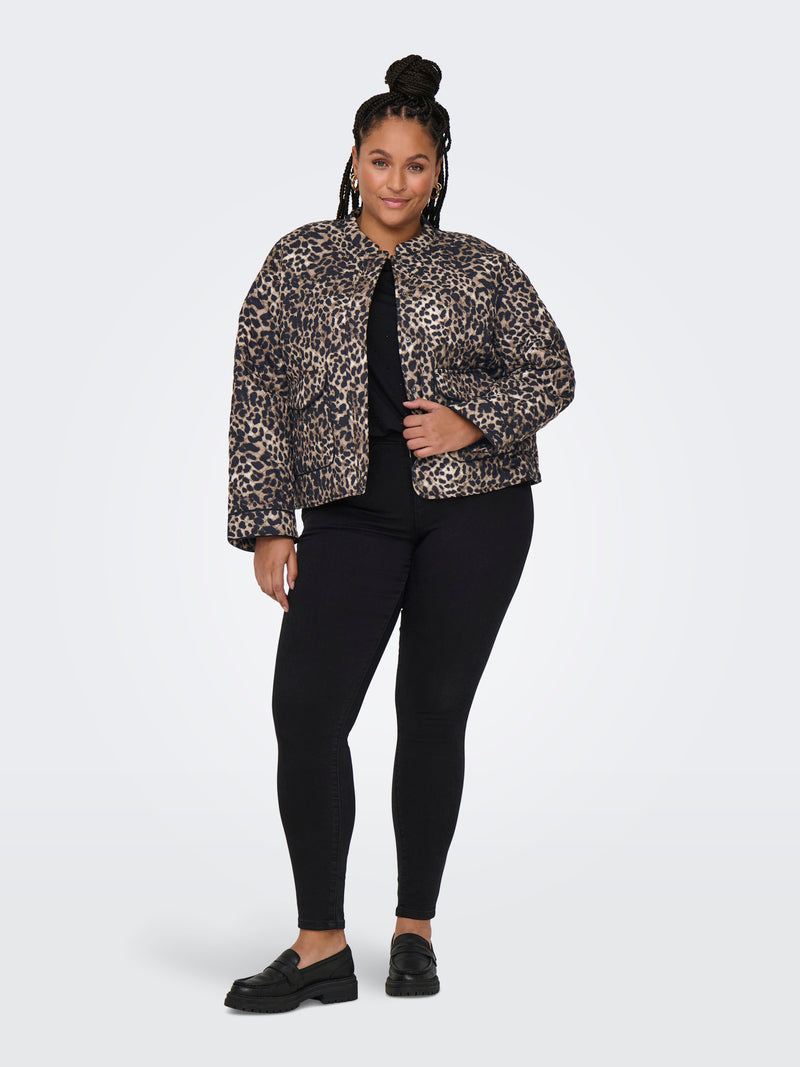 CARHALLIE QUILTED Jakke Leopard
