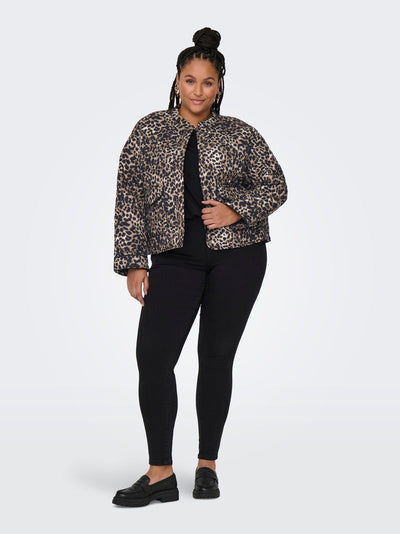 CARHALLIE QUILTED Jakke Leopard