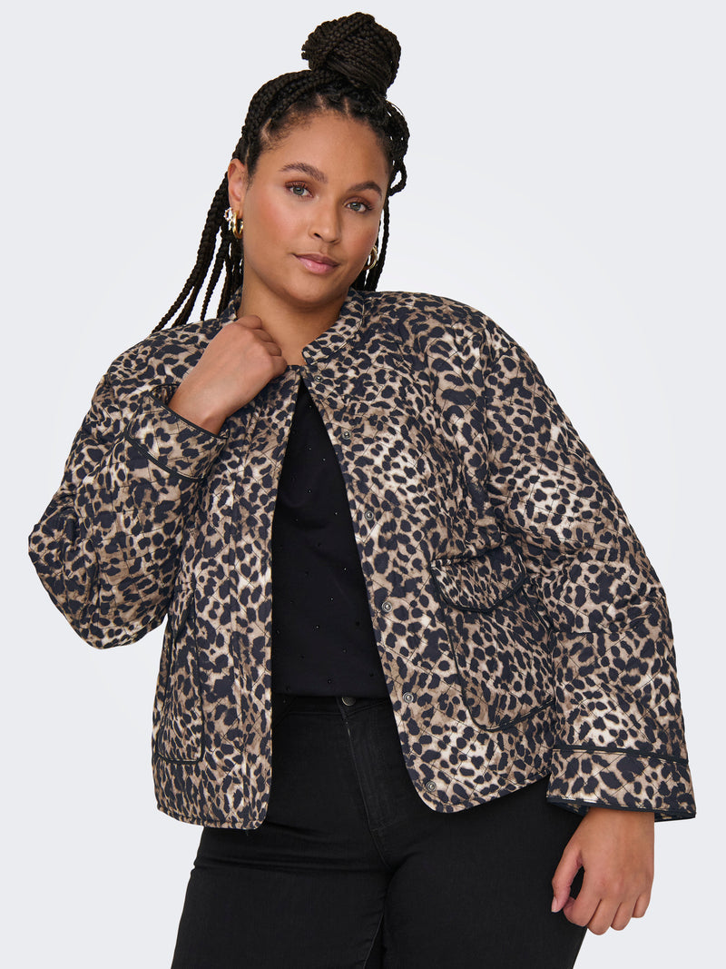 CARHALLIE QUILTED Jakke Leopard