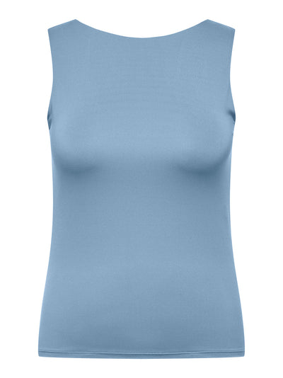CAREA 2-vejs Tank Top Lyseblå