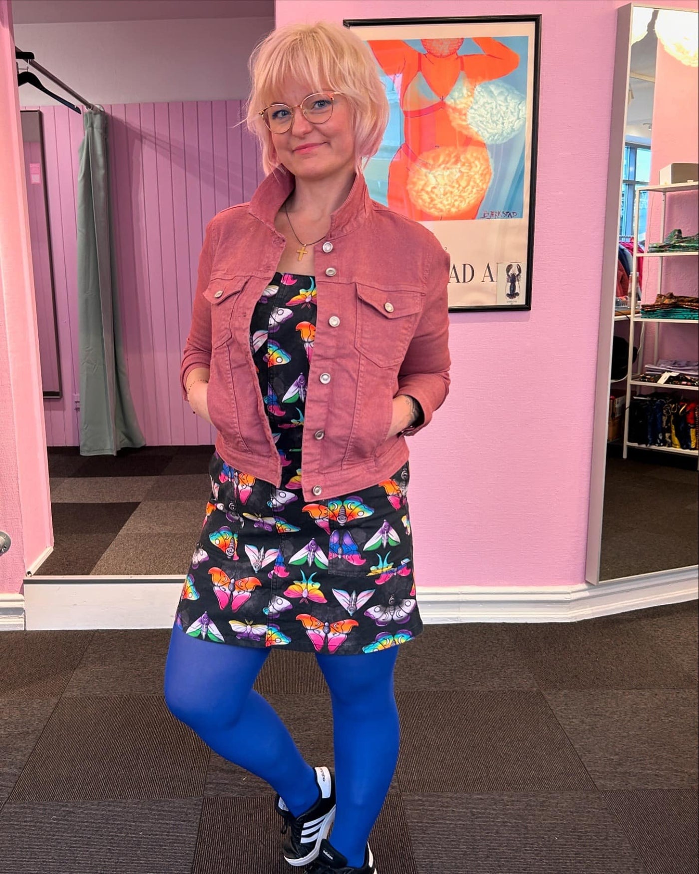 CARWESPA DENIMJAKKE Rosa
