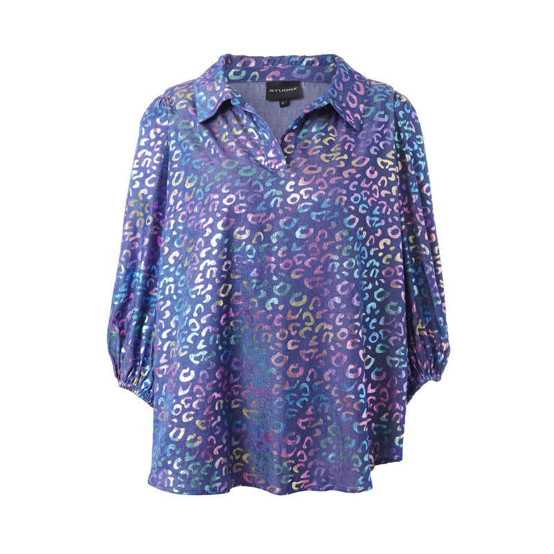 Tiff Bluse Multifarvet