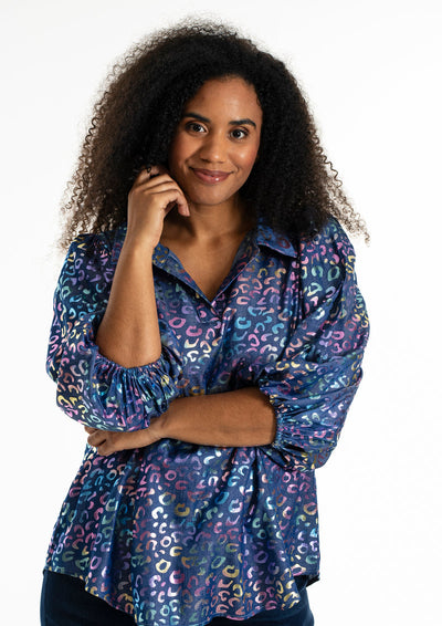 Tiff Bluse Multifarvet