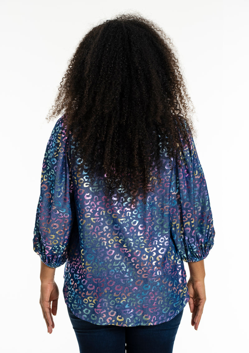Tiff Bluse Multifarvet