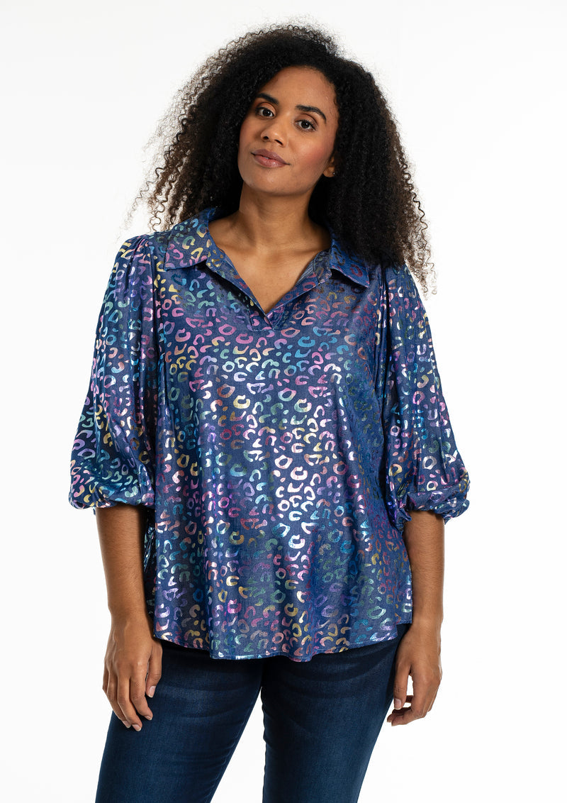 Tiff Bluse Multifarvet