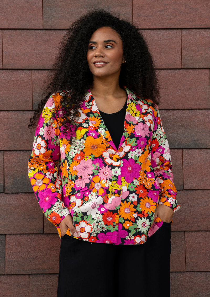 Kamila Blazer Multifarvet
