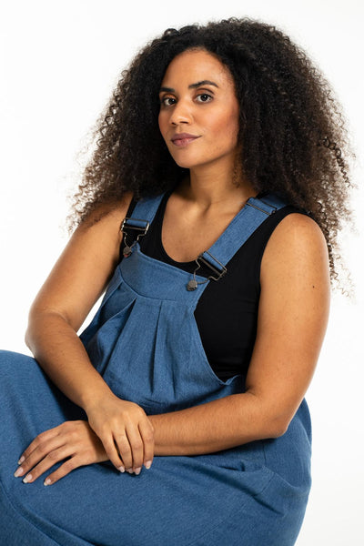 Lonna Spencer Kjole Medium Blue Denim