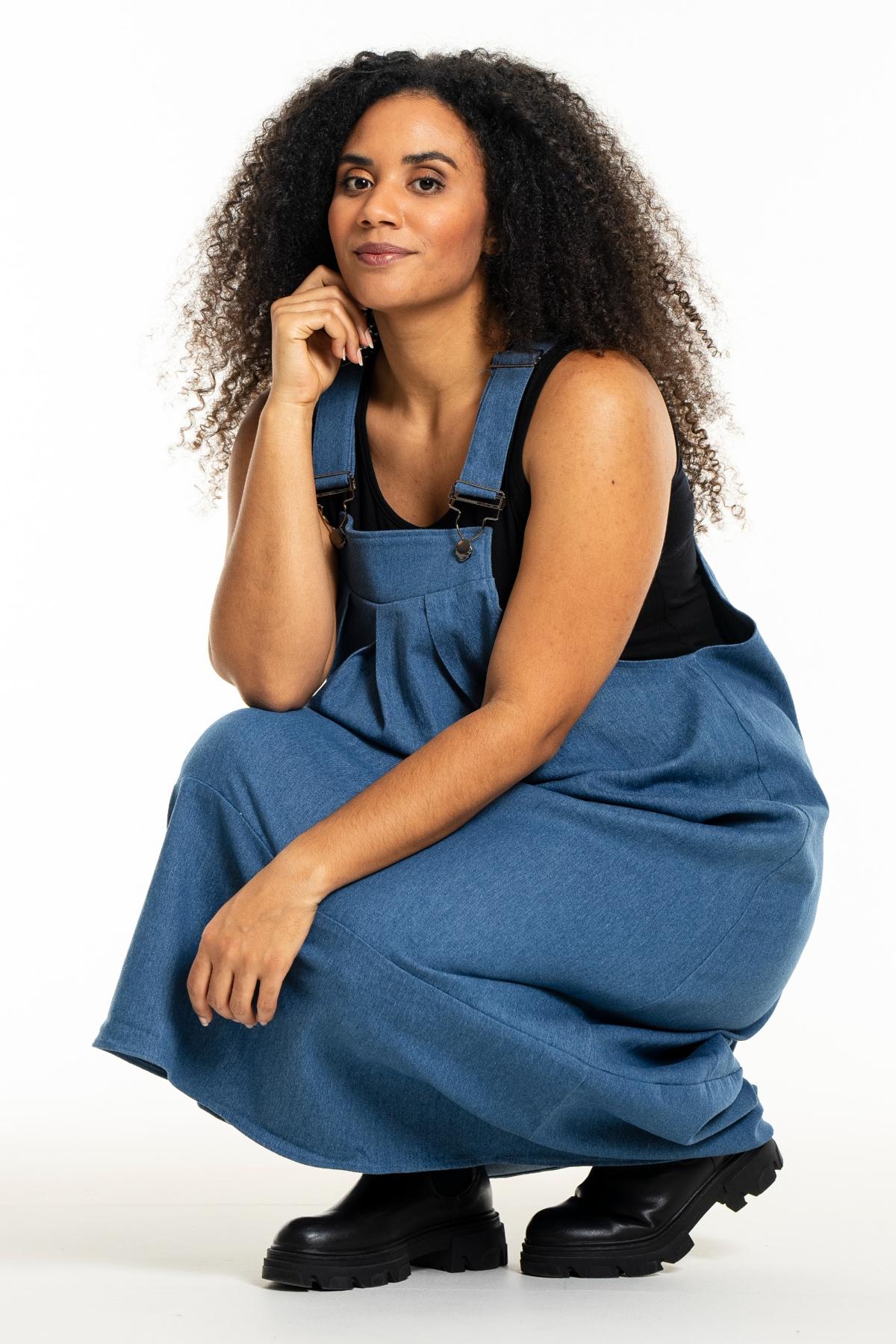 Lonna Spencer Kjole Medium Blue Denim