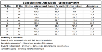 Jersey Kjole med spindelvævs print - Black Floral Cobweb Smock Dress
