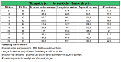 Jersey Kjole med småkryb print - Bugs Oversized Smock Dress