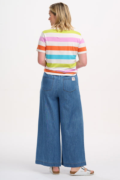 MAGGIE T-SHIRT Stribet Multifarvet