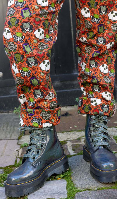 Dungarees Party Frogs Orange