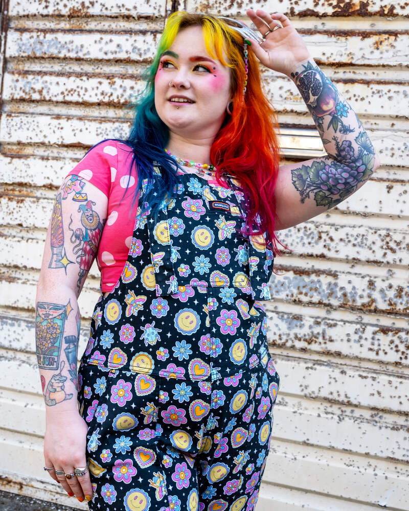 Dungarees Bee Happy Multifarvet