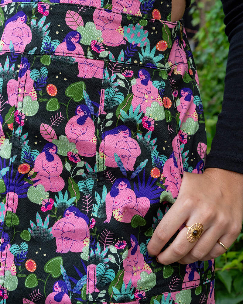 Pinafore Dress Bodies Multifarvet