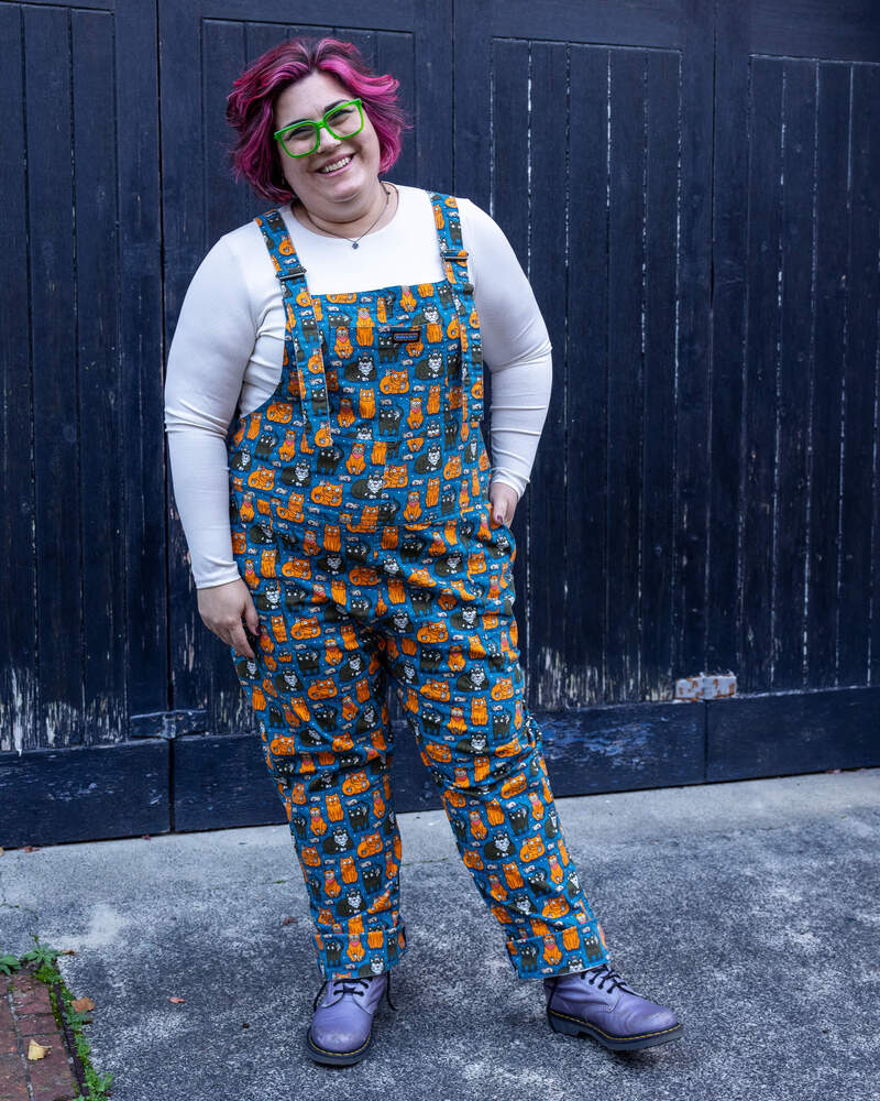 Dungarees Cats and Mice Multifarvet