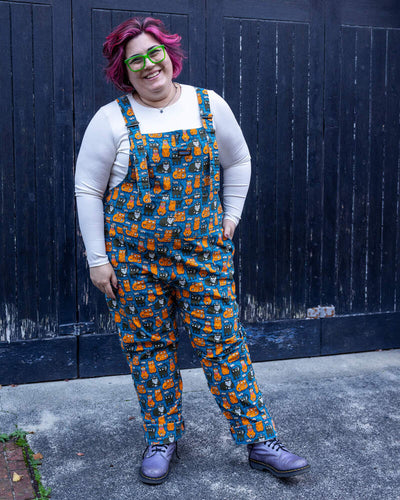 Dungarees Cats and Mice Multifarvet