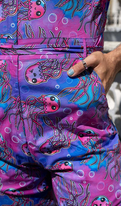 Jumpsuit Jellyfish Pink/Lilla