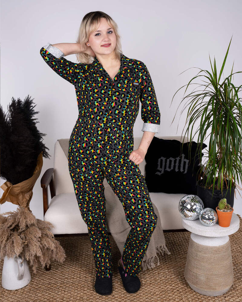 Multifarvet boilersuit