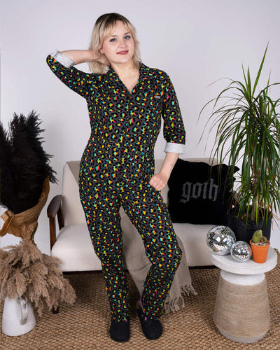 Multifarvet boilersuit