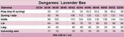 Dungarees  Bee Lavendel