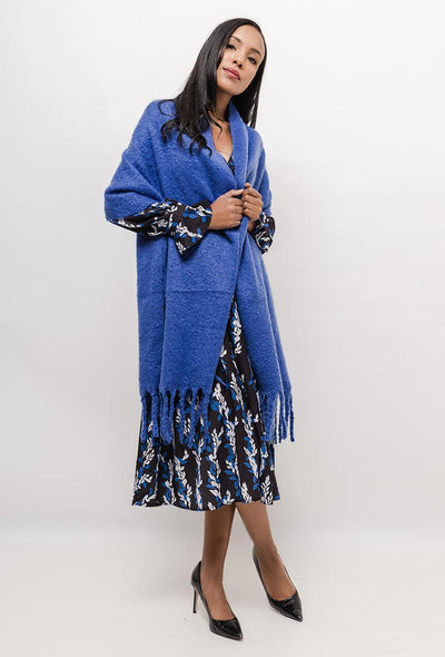 Halstørklæde Royal Blue