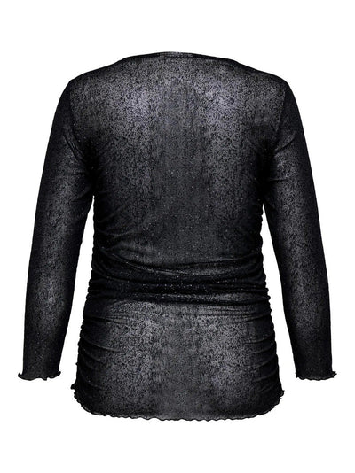 CARPERSIL Bluse Glimmer Sort
