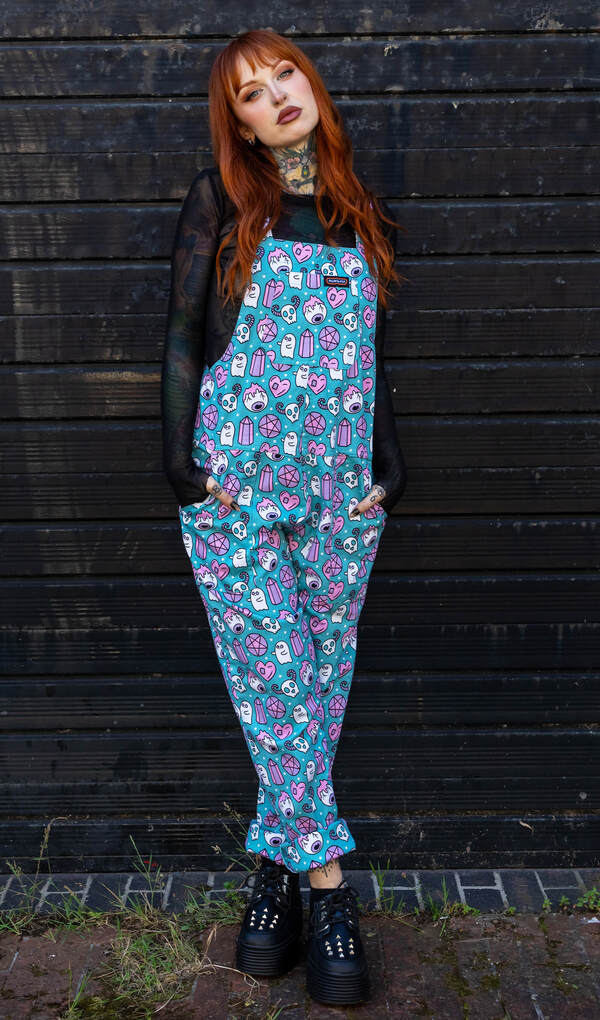 Dungarees Pretty Spooky Multifarvet