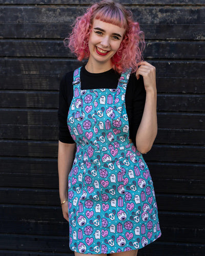 Pinafore Dress Pretty Spooky