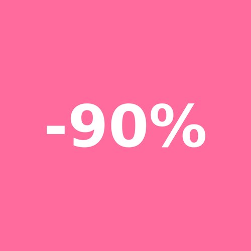 -90%
