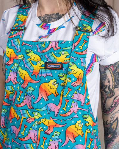 Dungarees Rainbow Dinosaurs Multifarvet