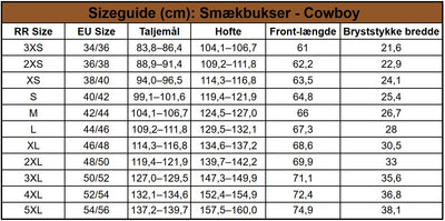 Smækbukser Cowboy - Yasmin Cousins Cowboy Stretch Dungarees