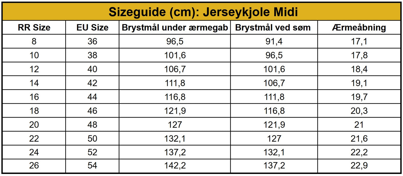 Forudbestilling: Jersey Midi Kjole Celestial