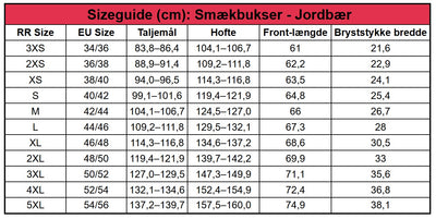 16) Smækbukser Jordbær – Strawberry Field Stretch Dungarees