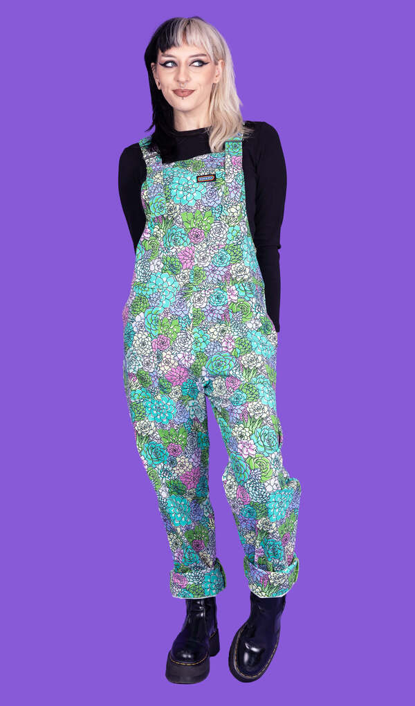 Dungarees Succulents Multifarvet