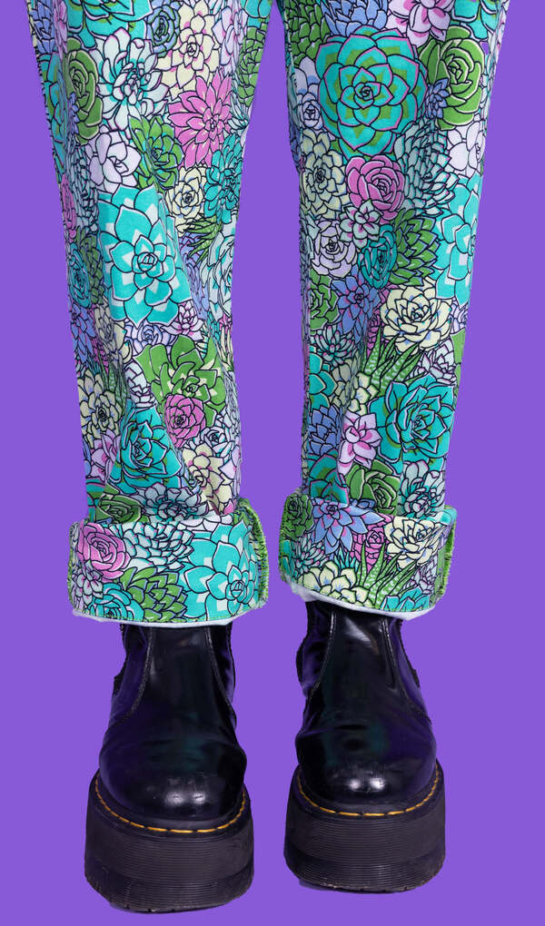 Dungarees Succulents Multifarvet