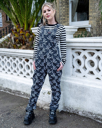 Dungarees Checkerboard Swallow Grå/Sort