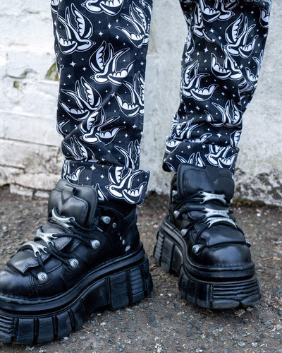 Dungarees Checkerboard Swallow Grå/Sort